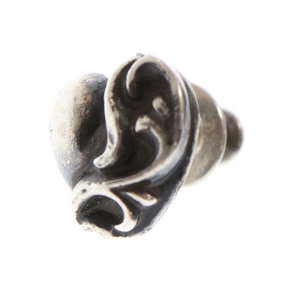 CHROME HEARTS クロムハーツ STUD HEART ハート スタッドピアス CHROME HEARTS クロムハーツ STUD HEART ハート スタッドピアス