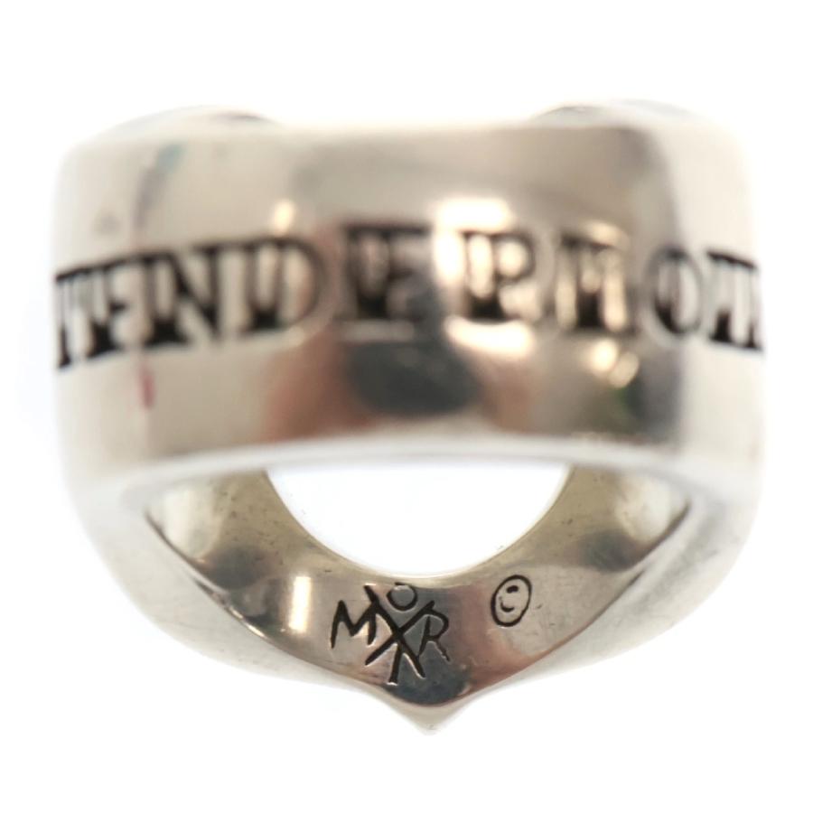 TENDERLOIN テンダーロイン T-H.S RING SILVER ホースシュー ダイヤ