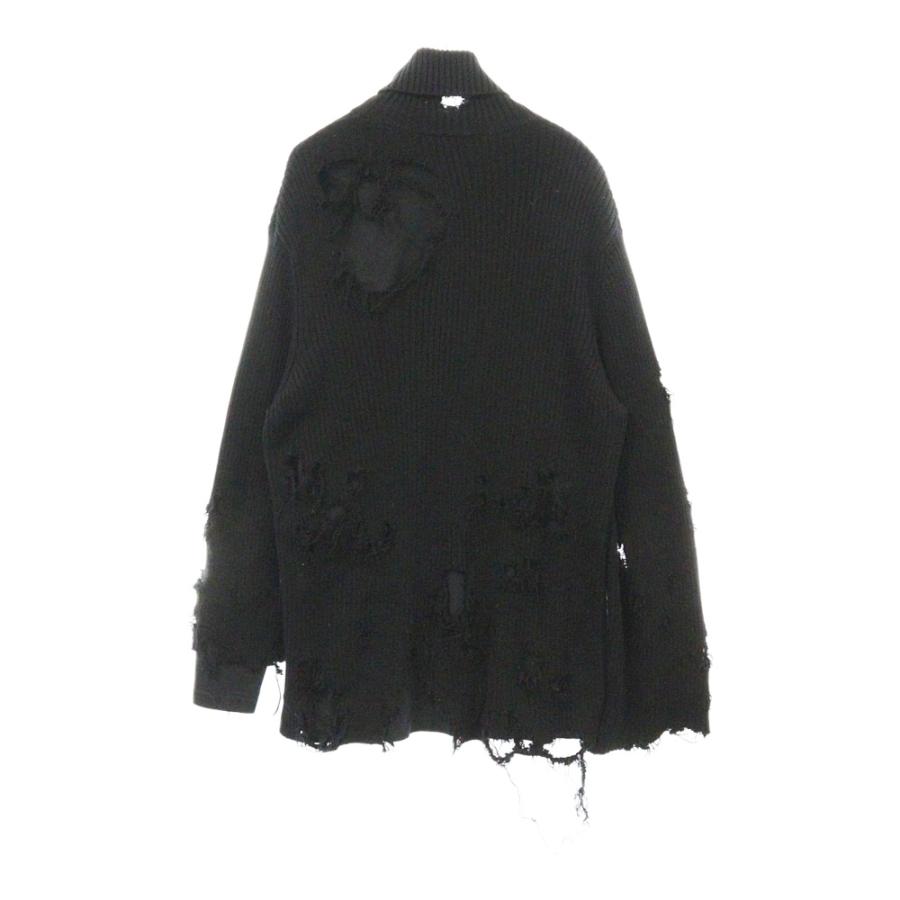 BALENCIAGA バレンシアガ 21AW デストロイ加工タートルネック BALENCIAGA バレンシアガ 21AW デストロイ加工タートルネック