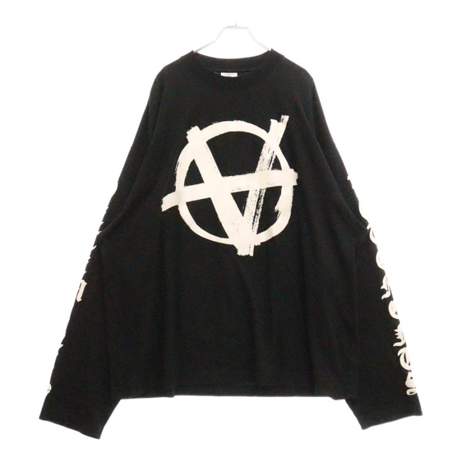 VETEMENTS ヴェトモン 24AW Double Anarchy L/S Tee UA65LS650B VETEMENTS ヴェトモン 24AW Double Anarchy L/S Tee UA65LS650B
