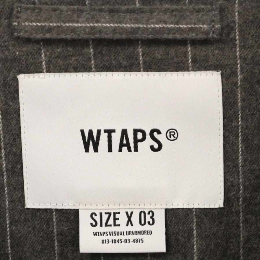 WTAPS（ダブルタップス） 22SS LEAGUE COTTON FLANNEL STRIPE 221TQDT