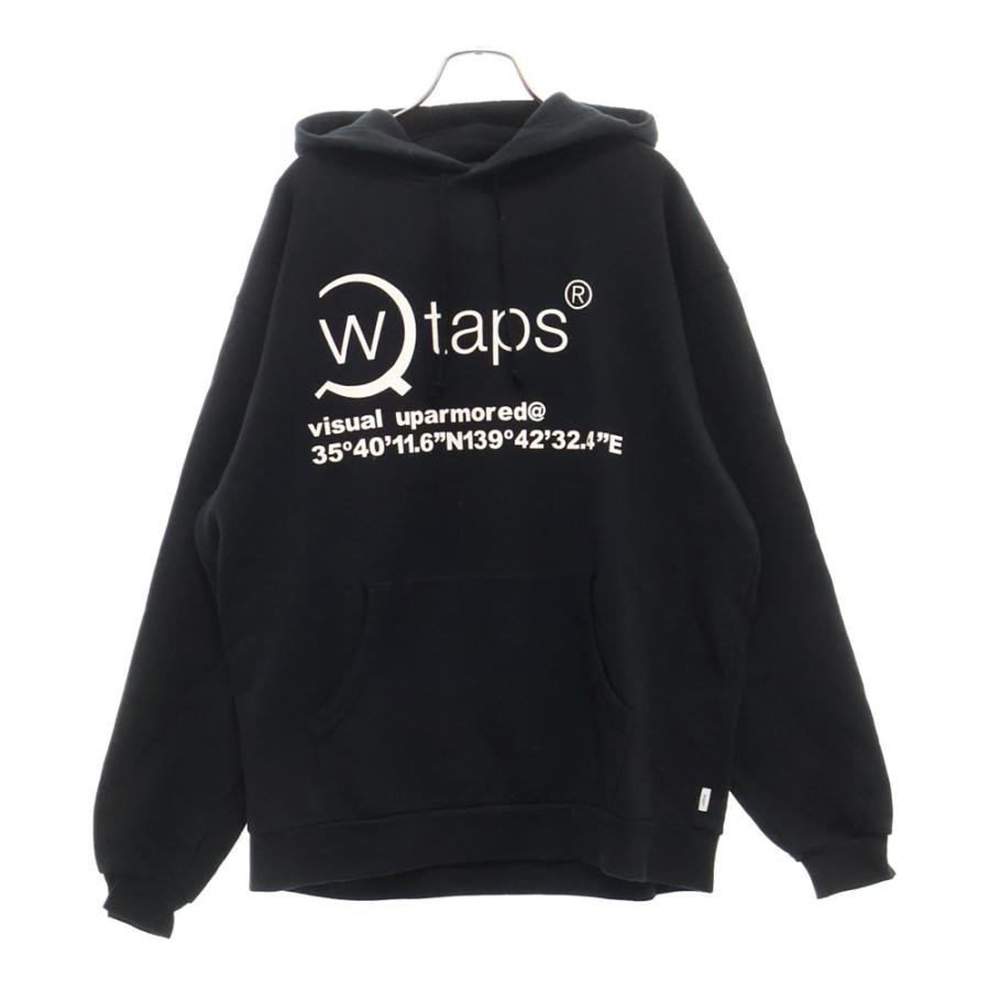 wtaps /ダブルタップス/22AW LLWプリントパーカー03 黒 ダブルタップス