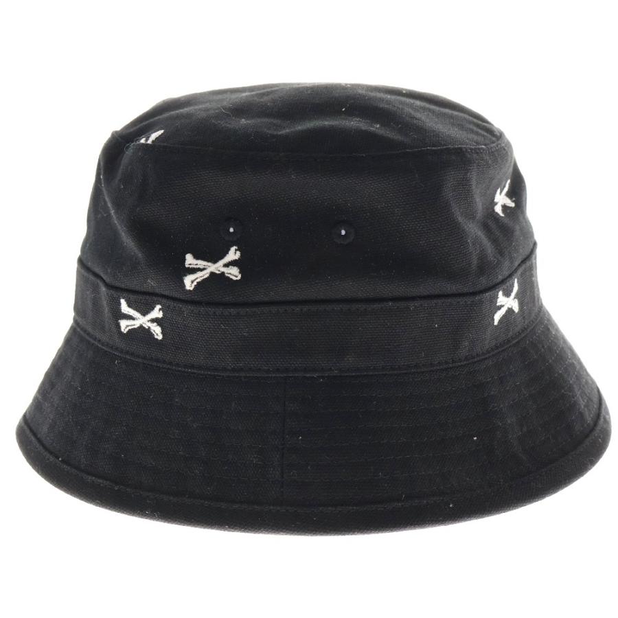 WTAPS バケットハット ブラウン クロスボーン刺繍