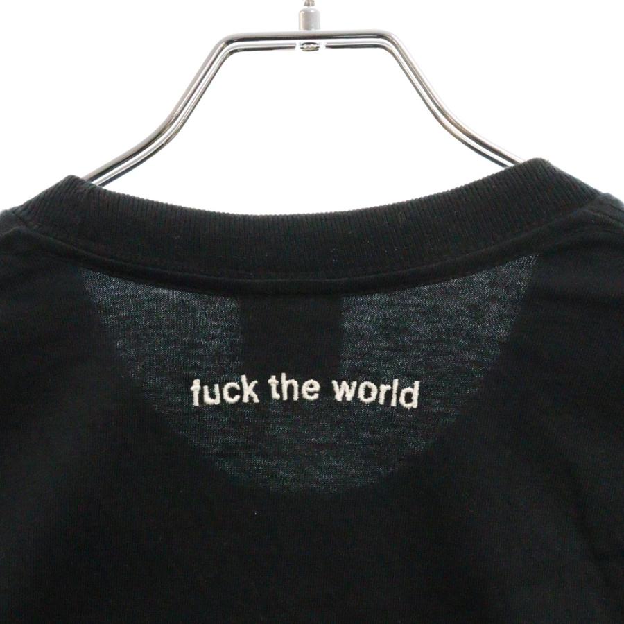 Supreme SUPREME シュプリーム 19AW Fuck The World 刺繍 クルー Supreme SUPREME シュプリーム 19AW Fuck The World 刺繍 クルー