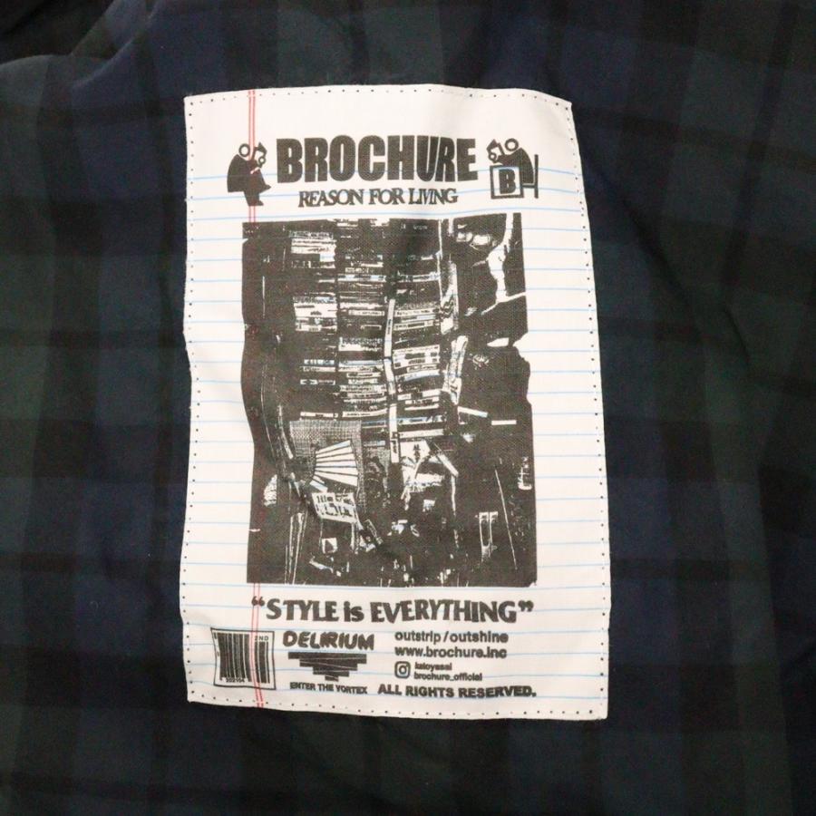 BROCHURE ブロシュアー GENERALLY SHIRTS 221-08 ナイロン混 チェック