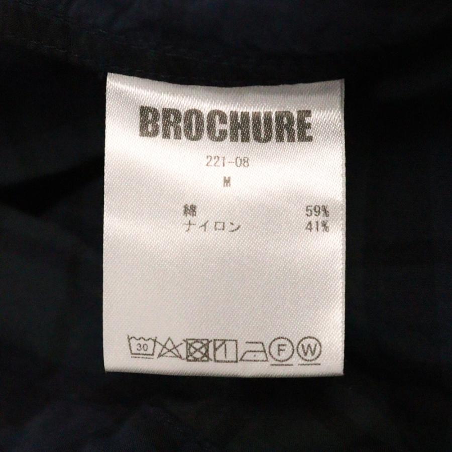 BROCHURE ブロシュアー GENERALLY SHIRTS 221-08 ナイロン混 チェック