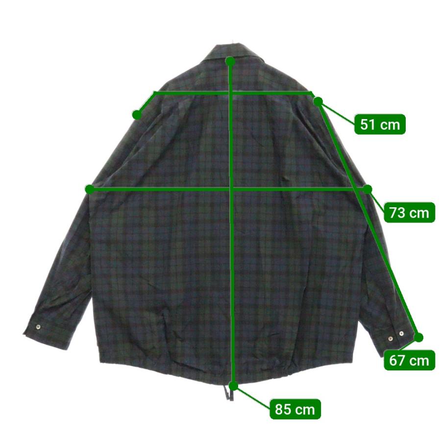 BROCHURE ブロシュアー GENERALLY SHIRTS 221-08 ナイロン混 チェック