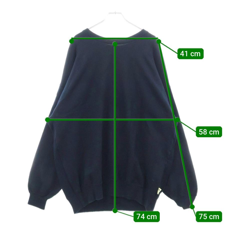 SSZ エスエスズィー 22AW BOTH SIDE KNIT 11-15-0026-156 クルーネック