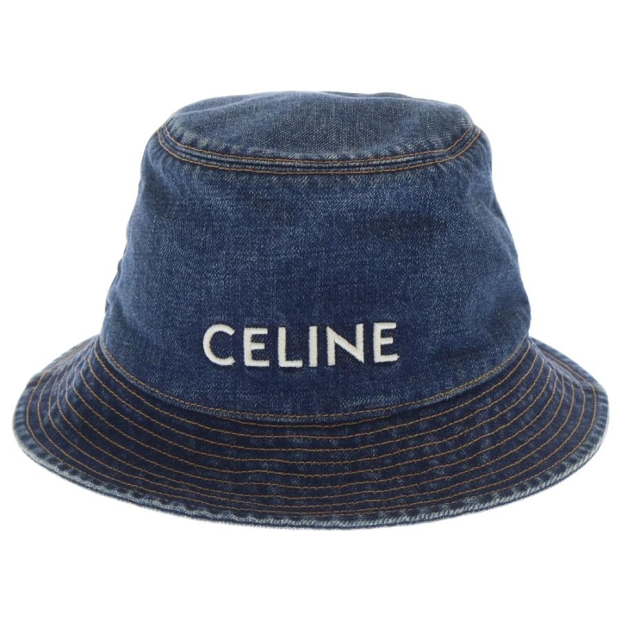 CELINE ハット 楽天市場】CELINE セリーヌ 24SS Triomphe Bucket Hat Crocheted Wool