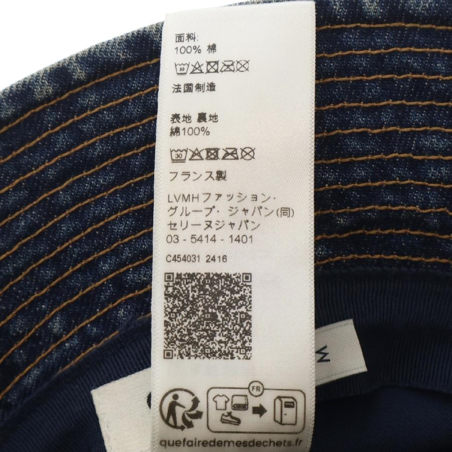 CELINE（セリーヌ） トレイルウォッシュ デニム バケットハット 帽子