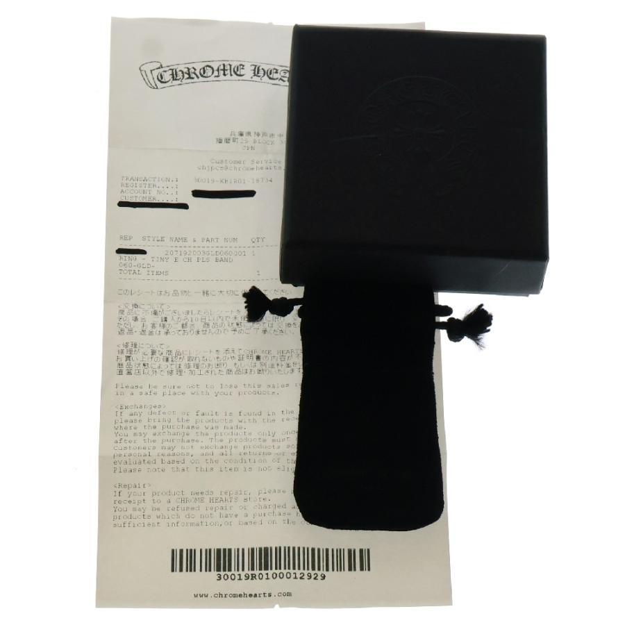 CHROME HEARTS（クロムハーツ） 22K TINY E CH PLS BAND タイニーE CH