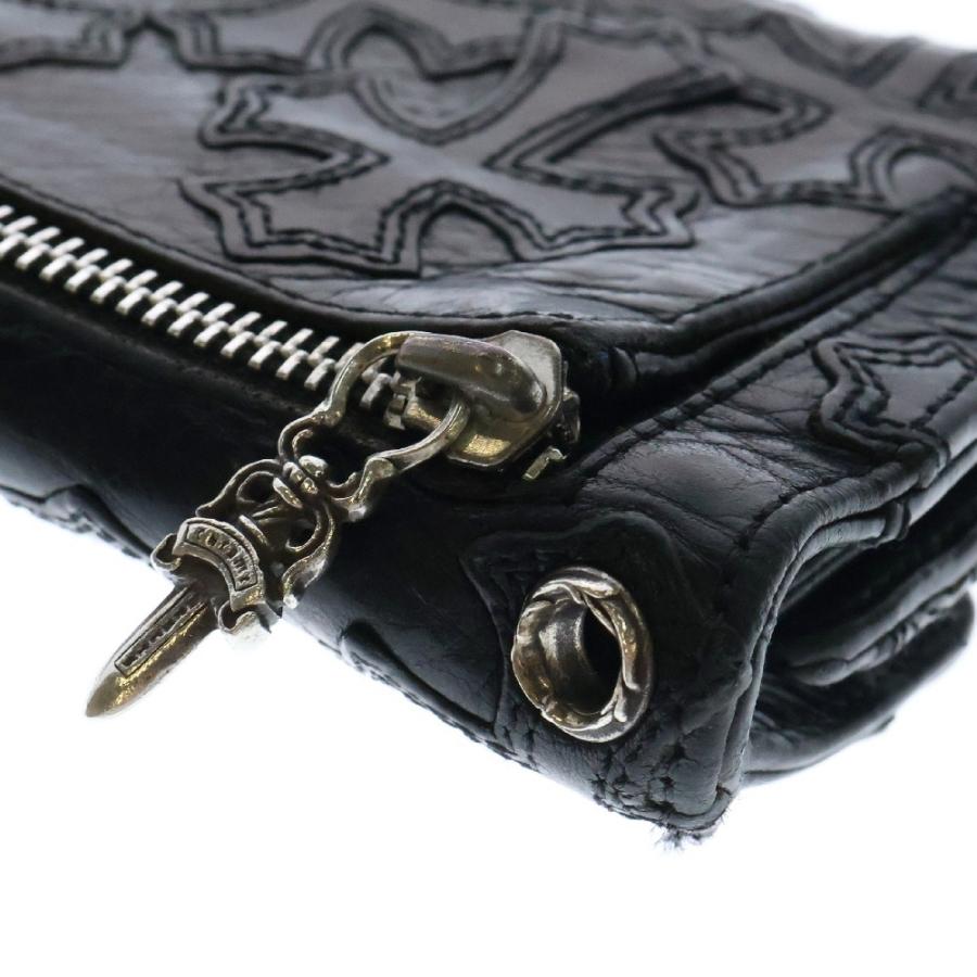 CHROME HEARTS（クロムハーツ） CROSS PATCH WAVE WALLET クロスパッチ