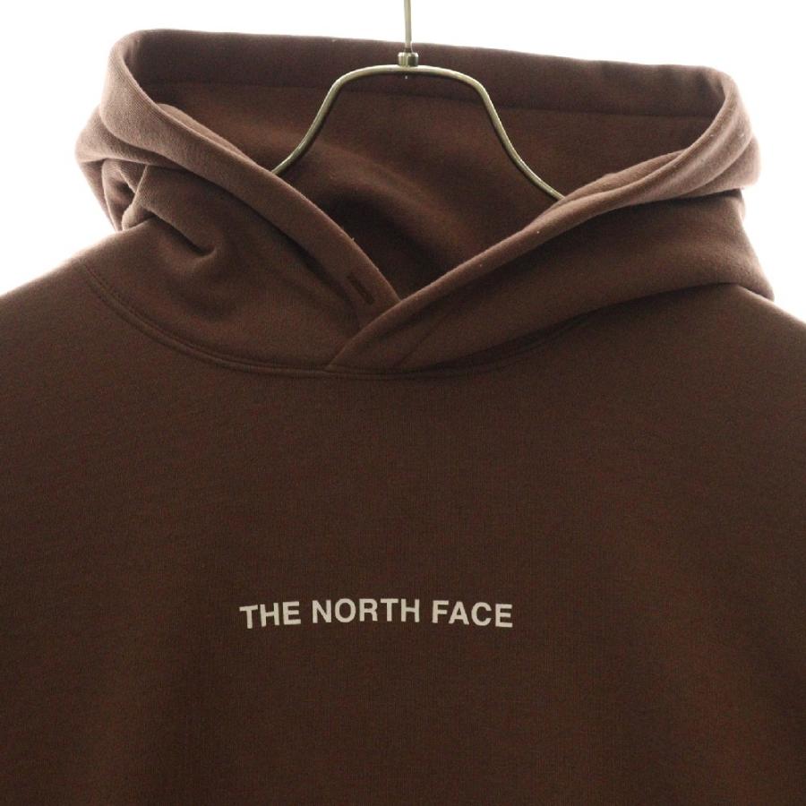 新品　The North Face パーカー　トレーナー　ブラウン　茶色 THE NORTH FACE（ザ ノースフェイス） ロゴプリントスウェットパーカー