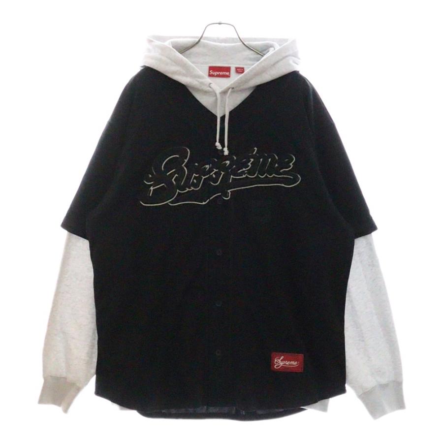 Supreme Hooded Baseball Top jeresy シャツ Supreme Hooded Baseball Top jeresy シャツ Supreme Hooded Baseball