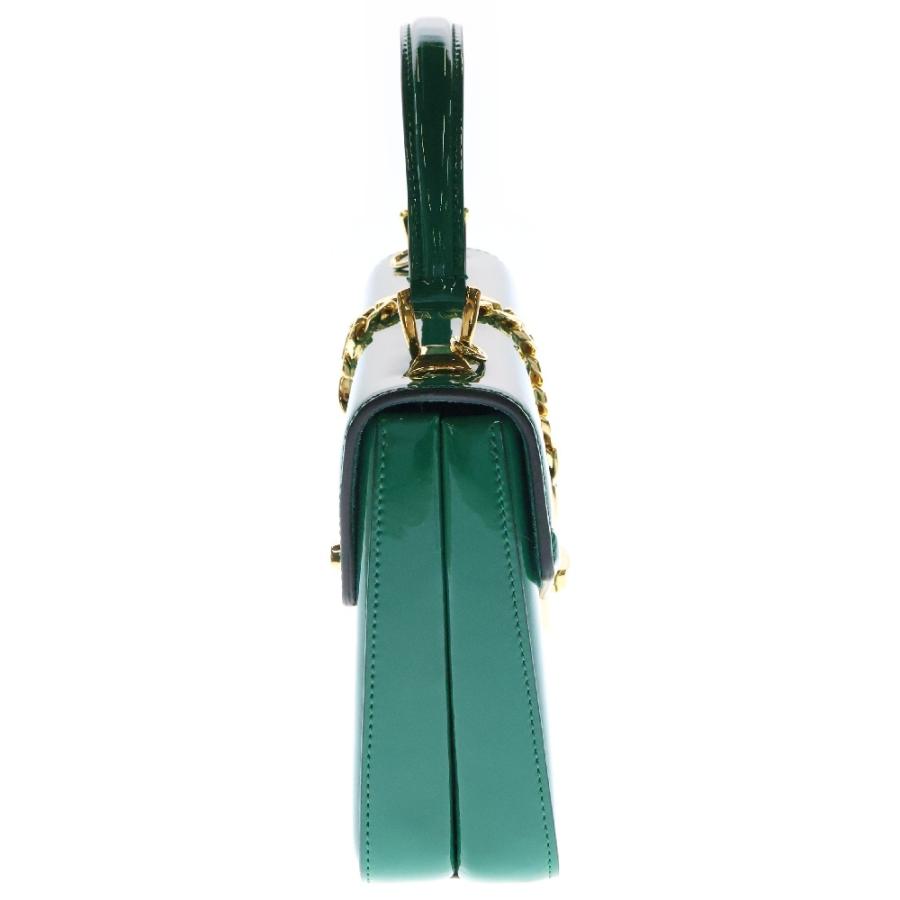GUCCI（グッチ） シルヴィ1969 パテントレザー 2WAY ハンドバッグ