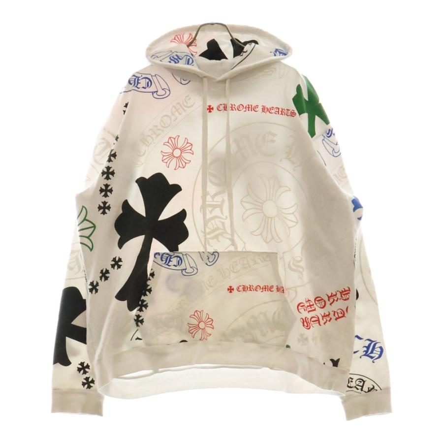 CHROME HEARTS クロムハーツ STENCIL HOODIE ステンシル 総柄
