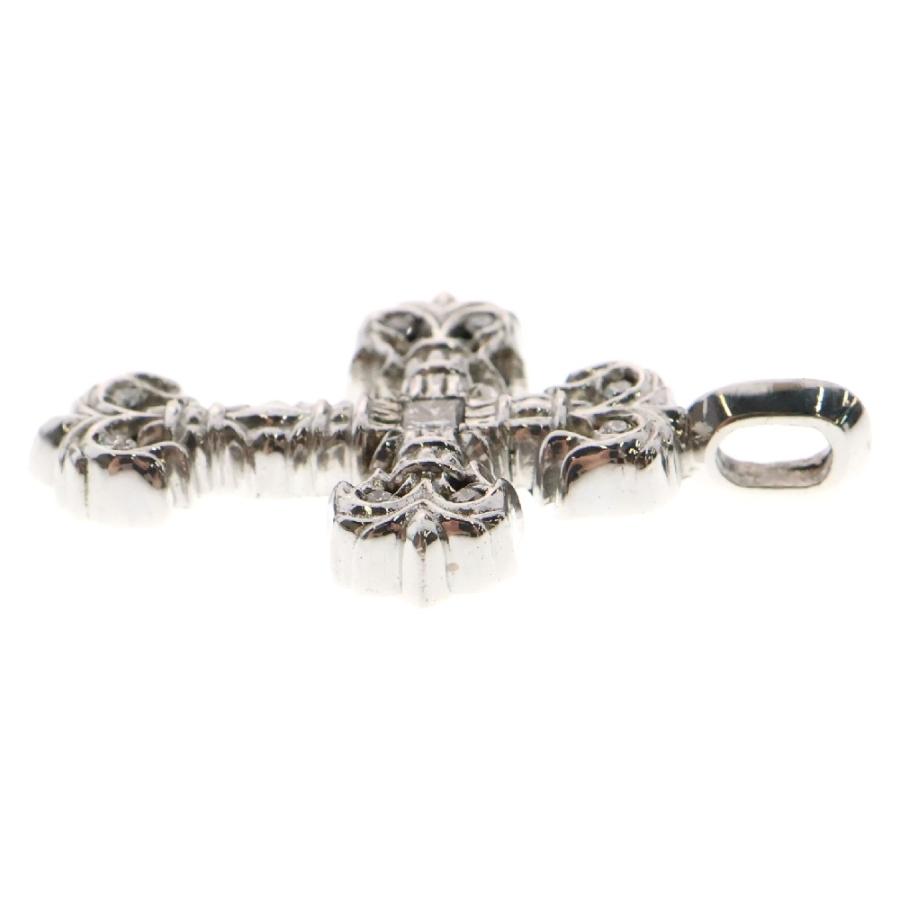 CHROME HEARTS（クロムハーツ） 18KWG FILIGREE TINY P/DIA タイニー