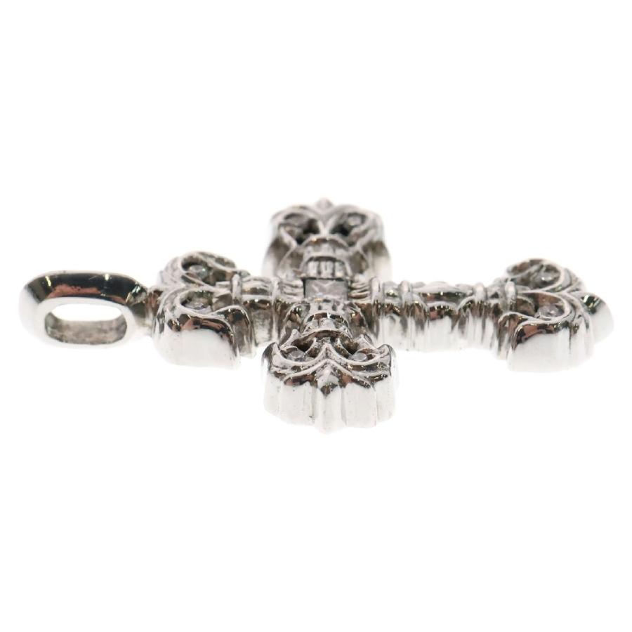 CHROME HEARTS（クロムハーツ） 18KWG FILIGREE TINY P/DIA タイニー