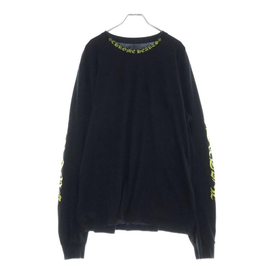 CHROME HEARTS（クロムハーツ） Neck Logo L/S Tee ネック ロゴ 