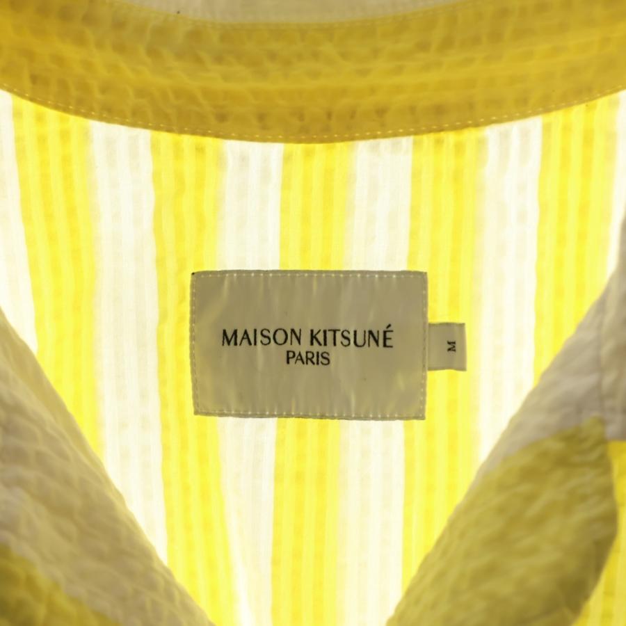 MAISON KITSUNE メゾンキツネ POOLSIDE STRIPES SHIRT