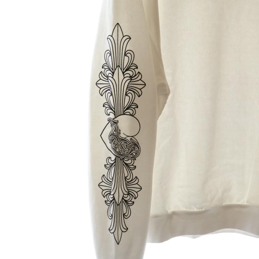 CHROME HEARTS（クロムハーツ） LOVE YOU CREW SWTSHRT 袖フローラル