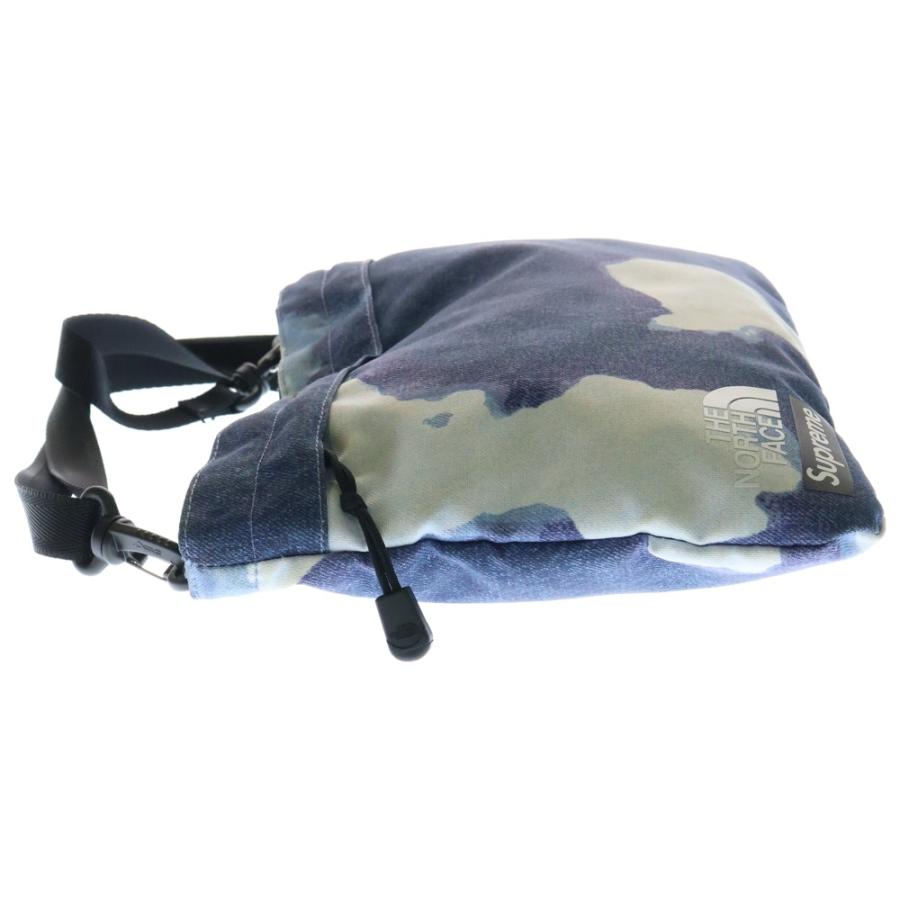 Supreme シュプリーム 21AW ×ノースフェイス Bleached denim Print