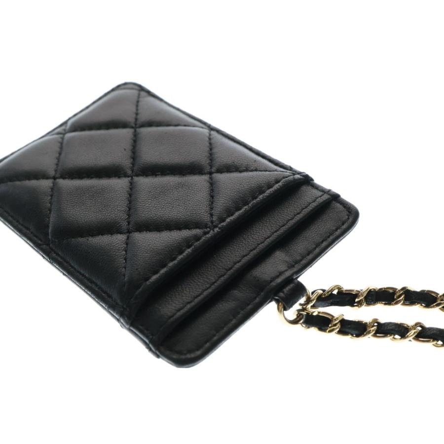 CHANEL（シャネル） ココマーク マトラッセ ラムスキンチェーン 