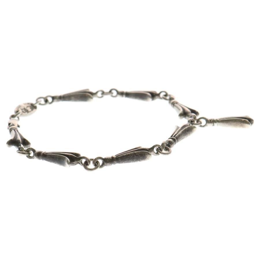 【激レア】クロムハーツミニクロステイルリンクブレスレットシルバー CHROME HEARTS（クロムハーツ） MINI CRSSTL LNK ミニクロステイル