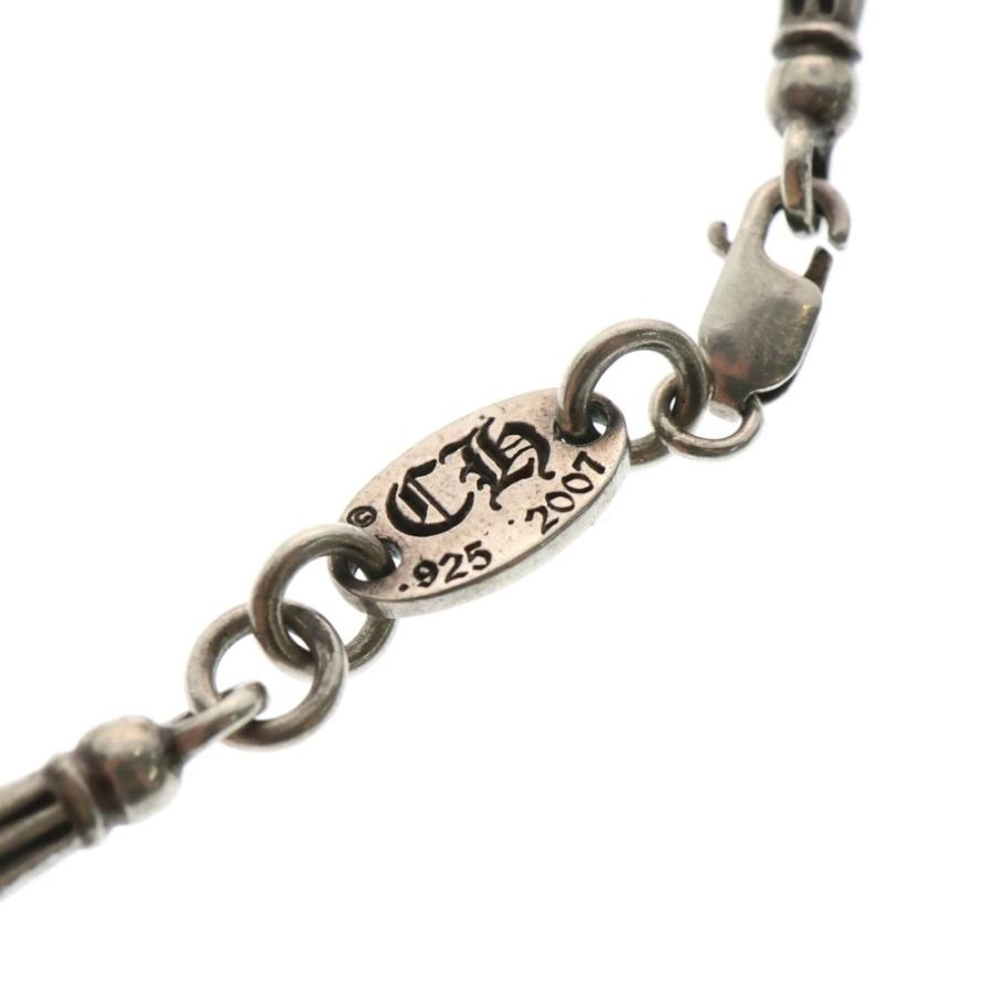 【激レア】クロムハーツミニクロステイルリンクブレスレットシルバー CHROME HEARTS（クロムハーツ） MINI CRSSTL LNK ミニクロステイル