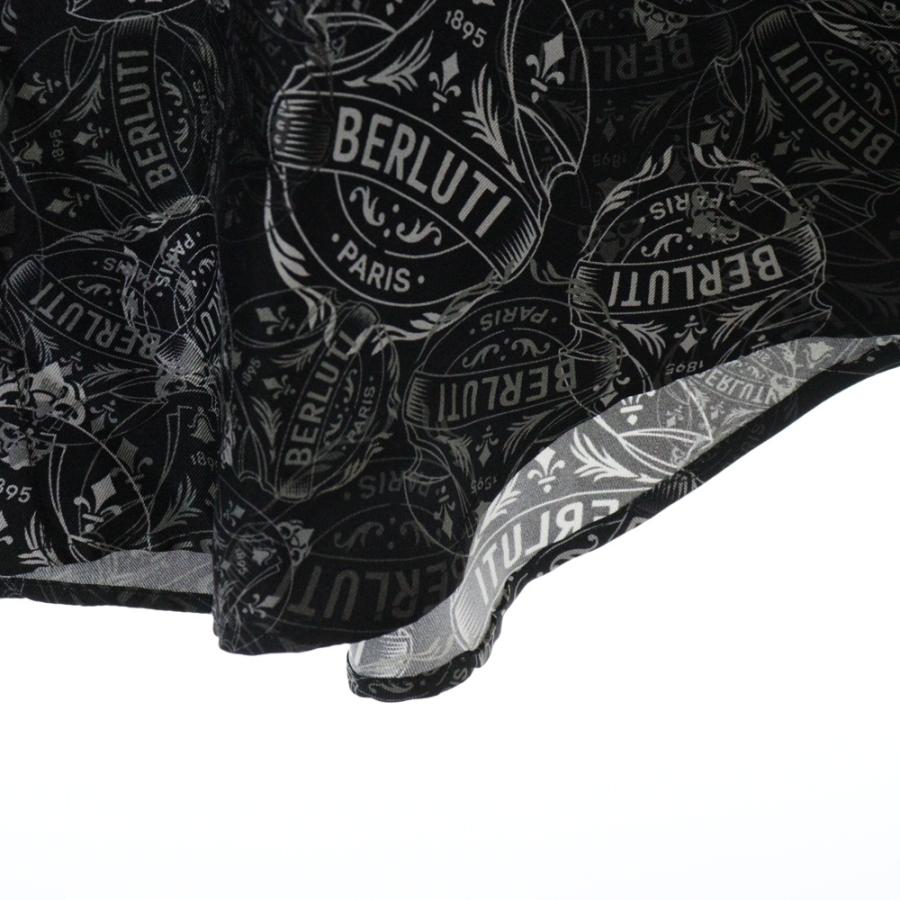 Berluti（ベルルッティ） Print Silk Shirt R18HTL52SBCI 総柄シルク