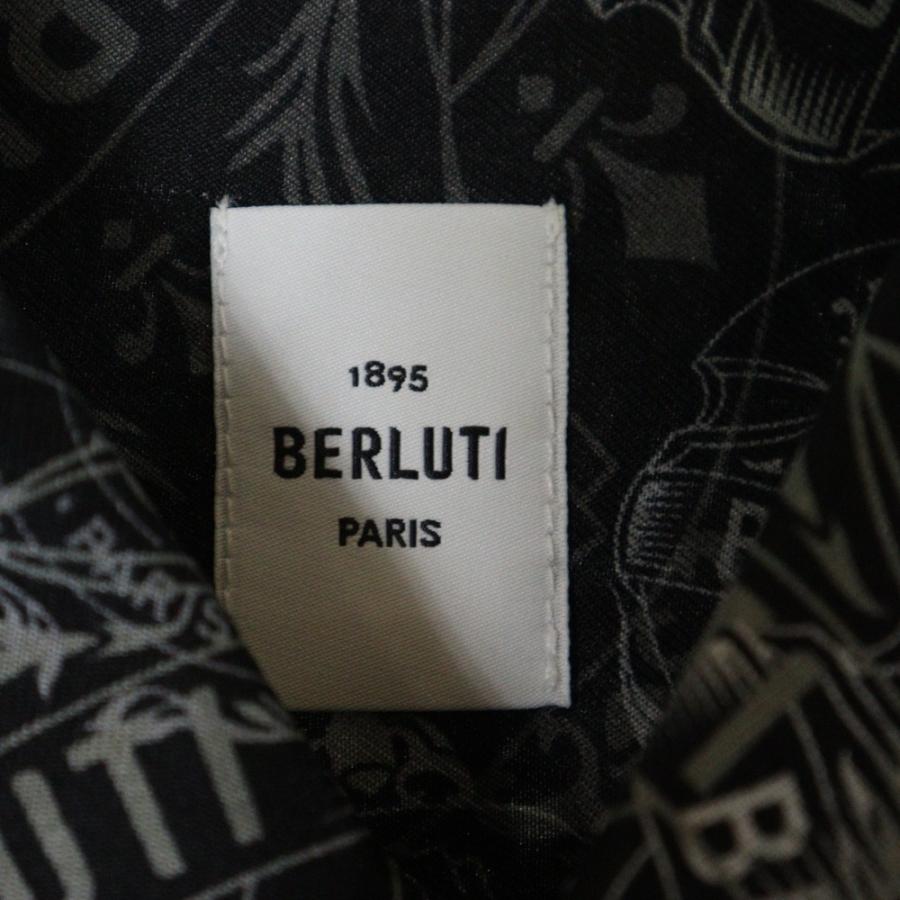 Berluti（ベルルッティ） Print Silk Shirt R18HTL52SBCI 総柄シルク