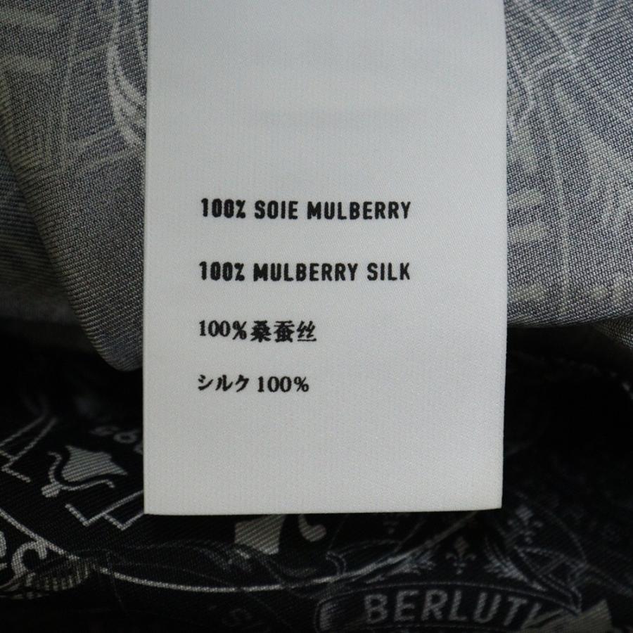 Berluti（ベルルッティ） Print Silk Shirt R18HTL52SBCI 総柄シルク