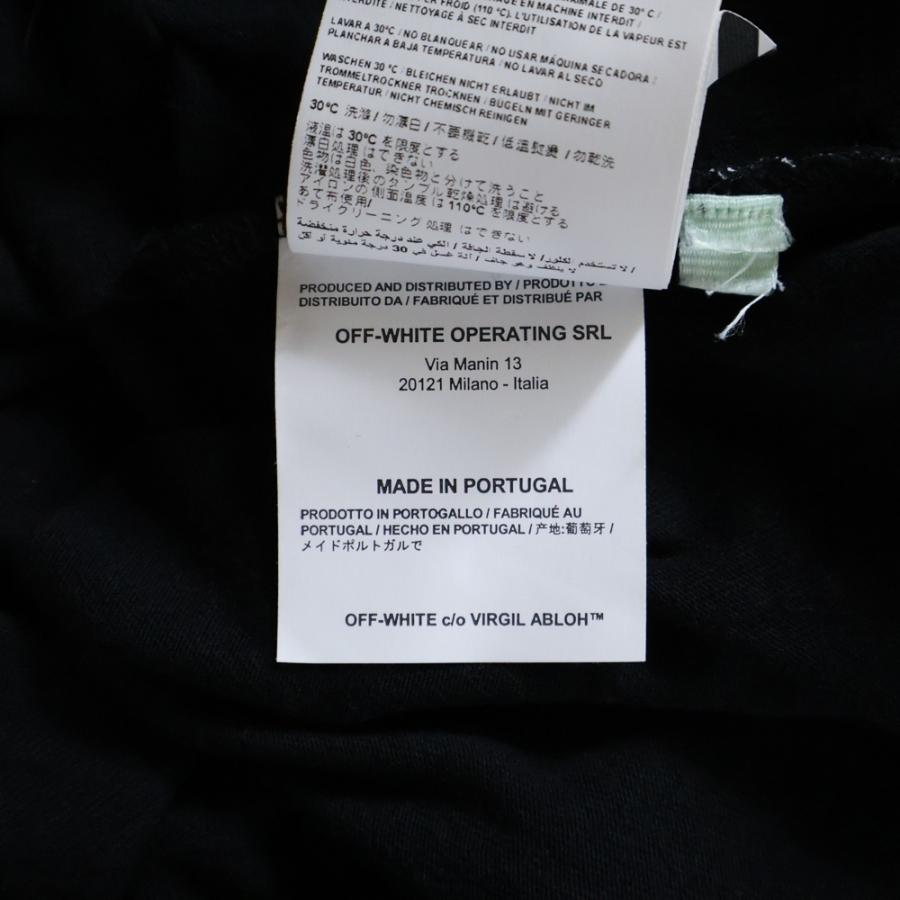 OFF-WHITE オフホワイト GALAXY BRUSHED TEE OMAA002F17620017