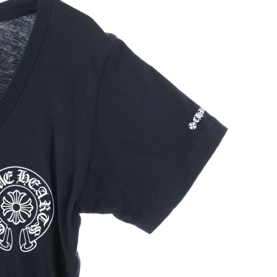 CHROME HEARTS（クロムハーツ） ホースシュー プリント Vネック 半袖T