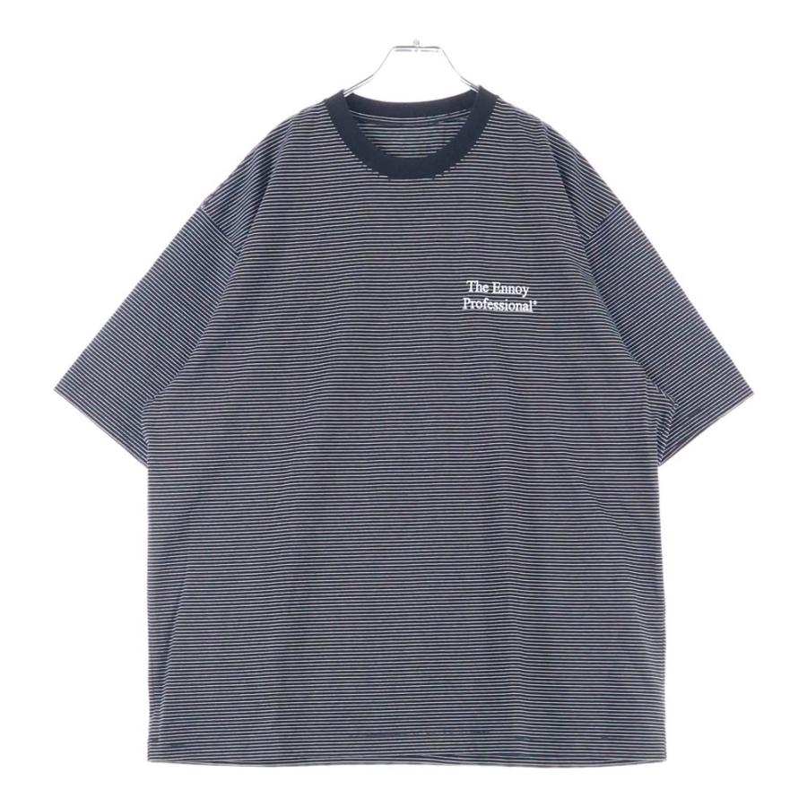ENNOY エンノイ 23SS Border T-Shirt SS23BRENCT05AM ボーダー クルー