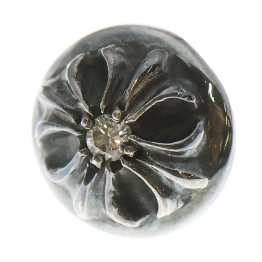 CHROME HEARTS STUD CRSBLL(スタッドボールピアス) CHROME HEARTS クロムハーツ STUD CRSBLL 1DIA クロスボールスタッド