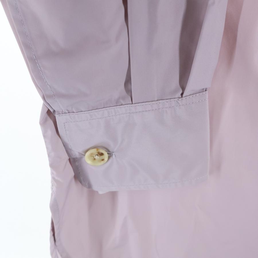 AURALEE（オーラリー） ハイカウントナイロン長袖シャツ パープル