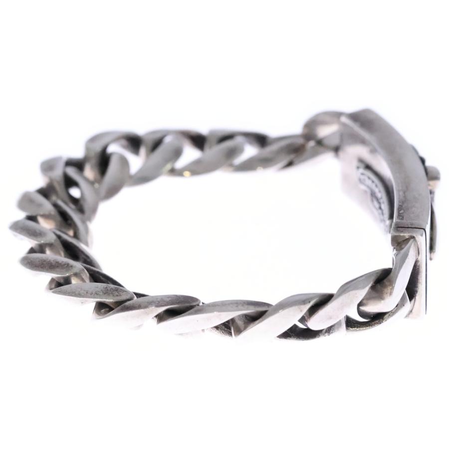 美品譲渡 Chrome Hearts シルバーブレスレット CHROME HEARTS クロスボール タイニーCH ブレスレット シルバー 925