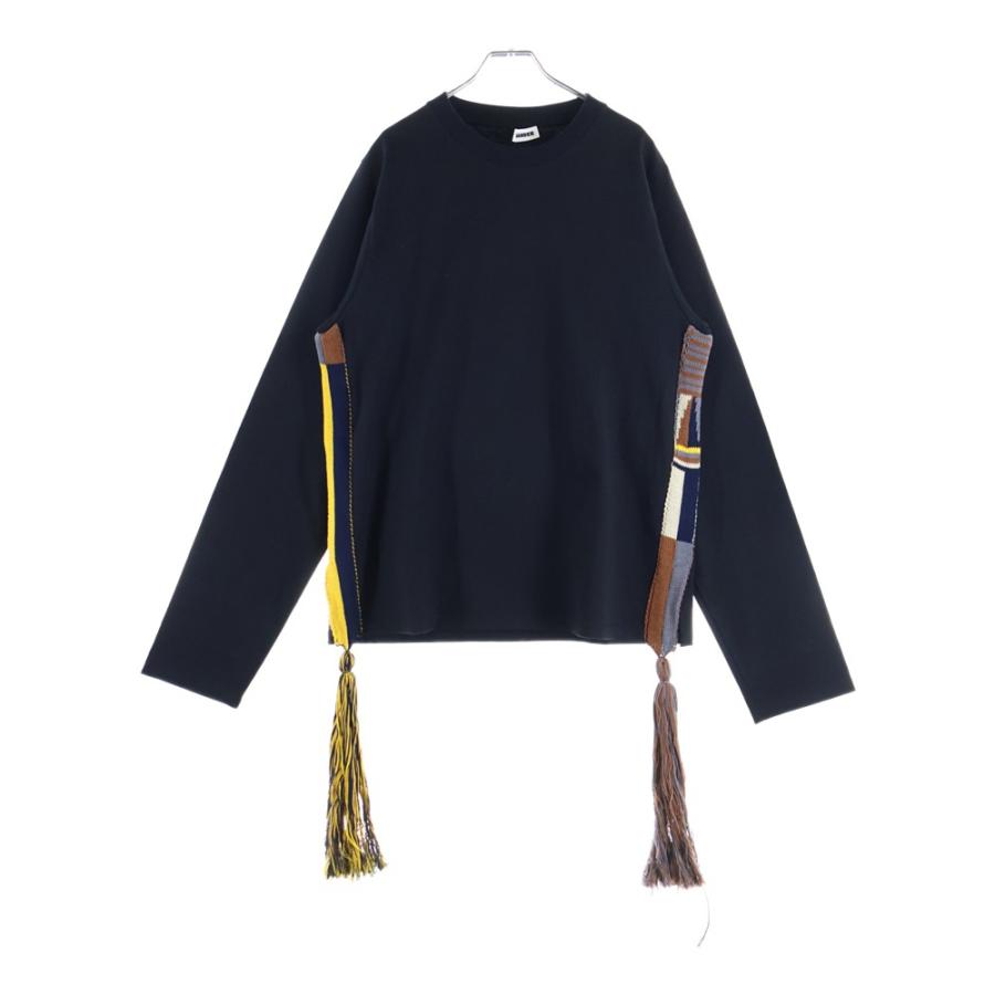 JIL SANDER（ジルサンダー） Side Tassel Long Sleeve Top JSMQ707019