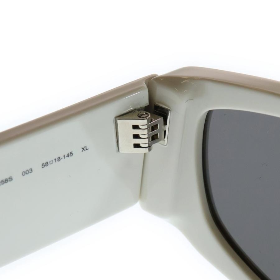 BALENCIAGA（バレンシアガ） ロゴ サングラス 眼鏡 BB0258S ホワイト