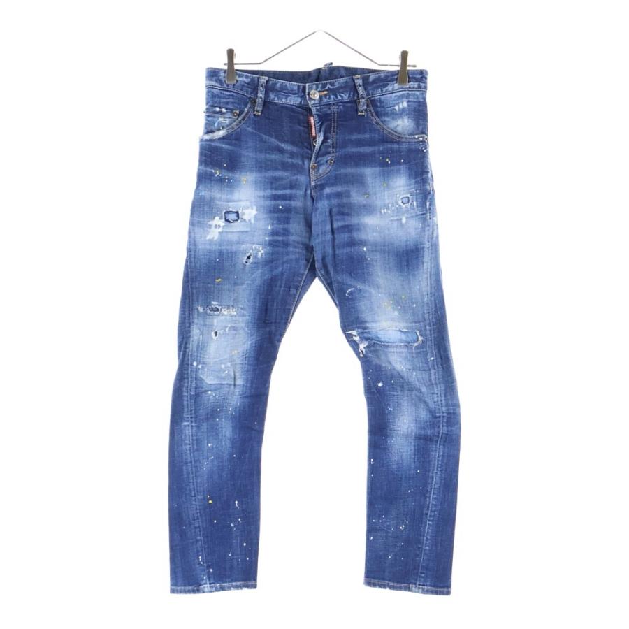 DSQUARED2（ディースクエアード） SEXY TWIST JEAN ペイントデニム