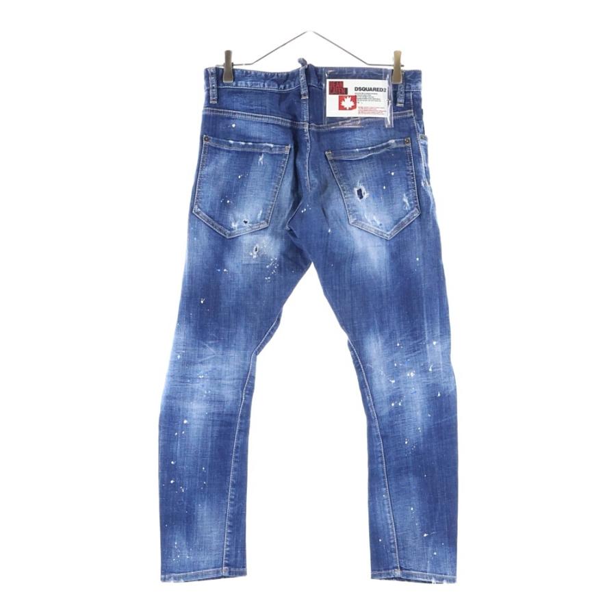 DSQUARED2（ディースクエアード） SEXY TWIST JEAN ペイントデニム