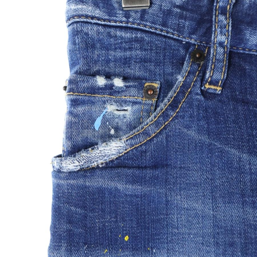 DSQUARED2（ディースクエアード） SEXY TWIST JEAN ペイントデニム