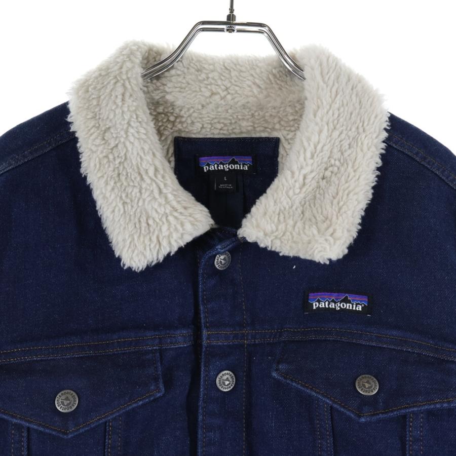 patagonia（パタゴニア） ボア デニムジャケット インディゴ QC-064045