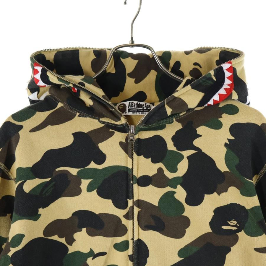 A BATHING APEシャークフードパーカー A BATHING APE（アベイシングエイプ） SHARK FULL-ZIP HOODIE 1870-115