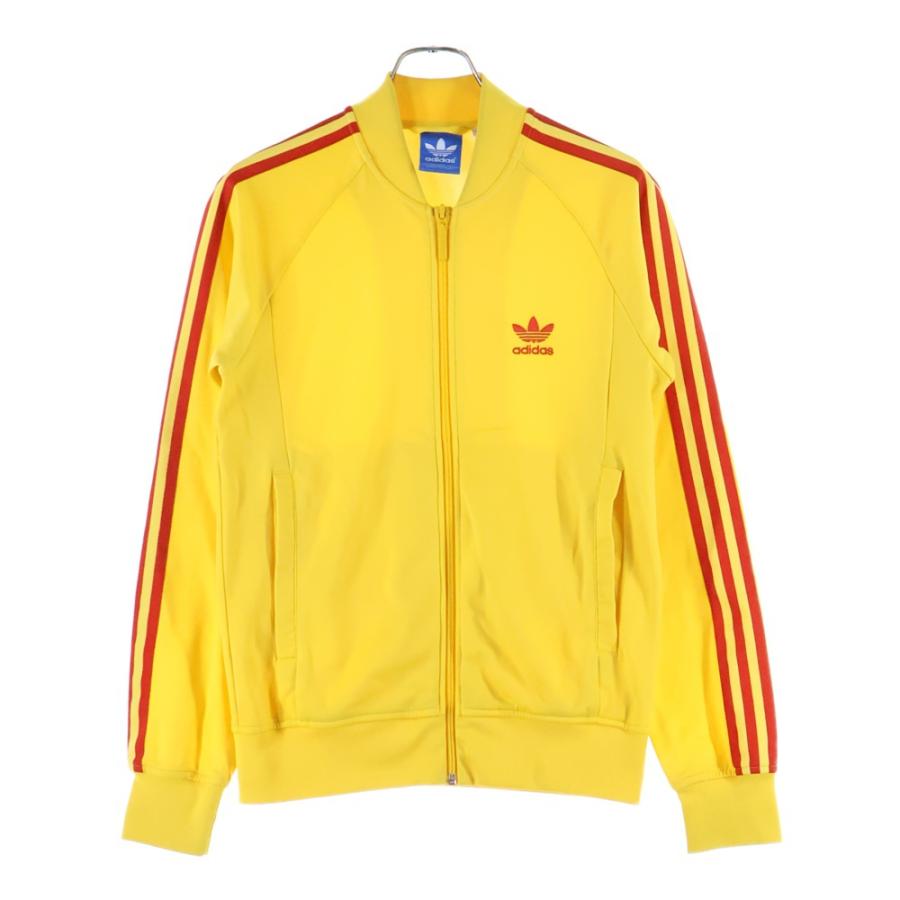 アディダス　トラックジャケット　ジャージ adidas（アディダス） ジップアップ トラックジャケット イエロー