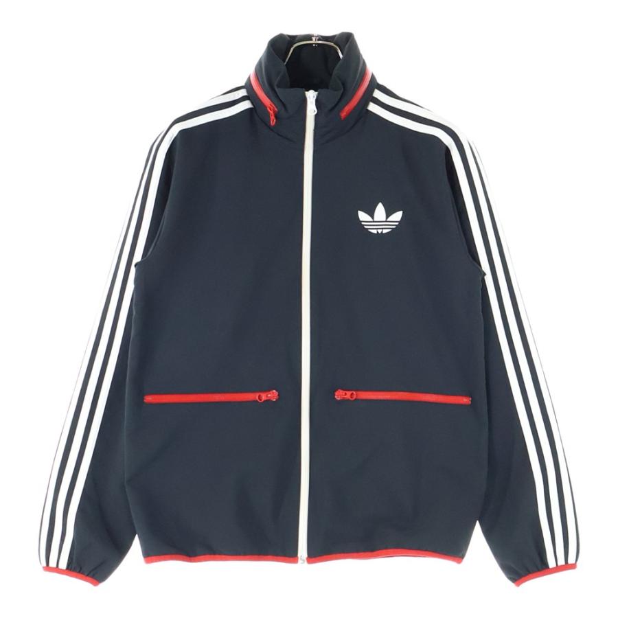 adidas（アディダス） ジップアップ トラックジャケット ブラック