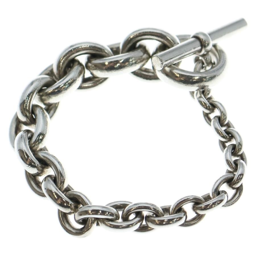 クレッシェンドブレスレット29センチ刻印あり 105g HERMES（エルメス） Crescendo Bracelet クレッシェンド ブレスレット