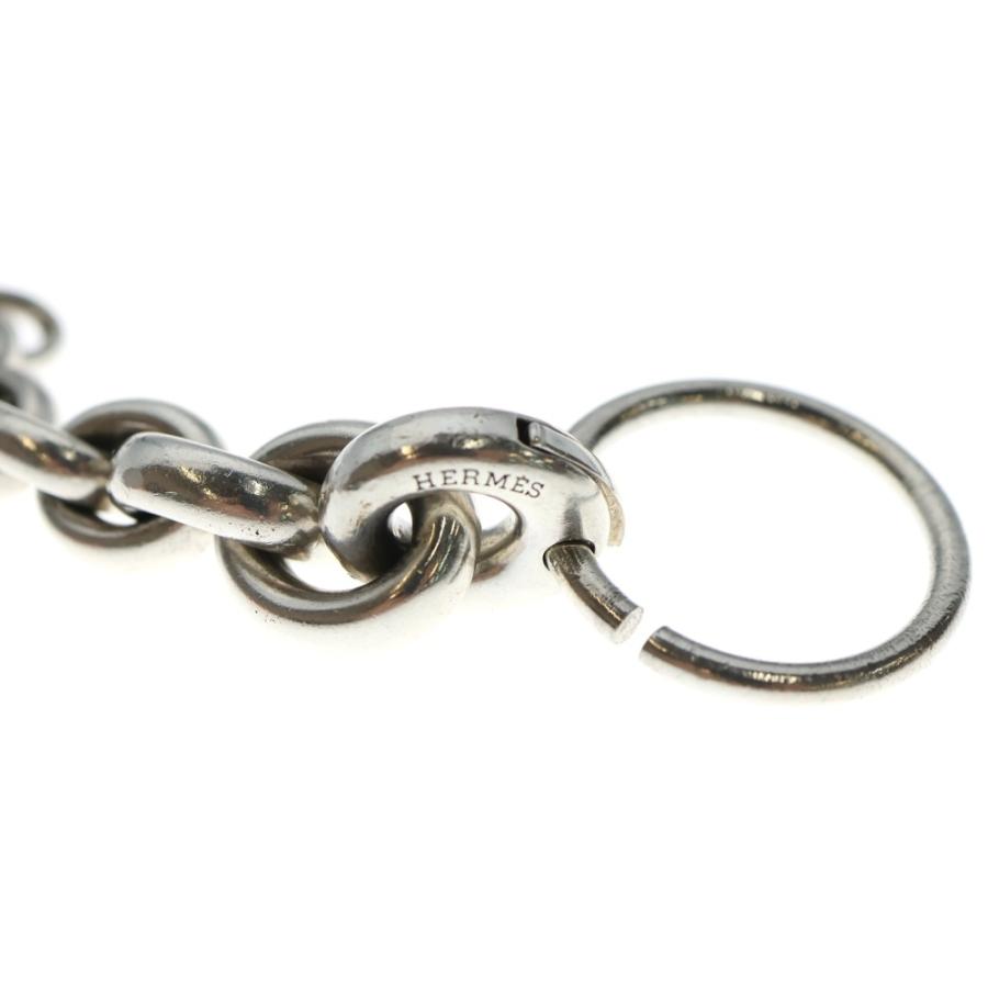 HERMES エルメス Crescendo Keyring クレッシェンド キーチェーン シルバー HERMES(エルメス) Crescendo Keyring クレッシェンド キーチェーン