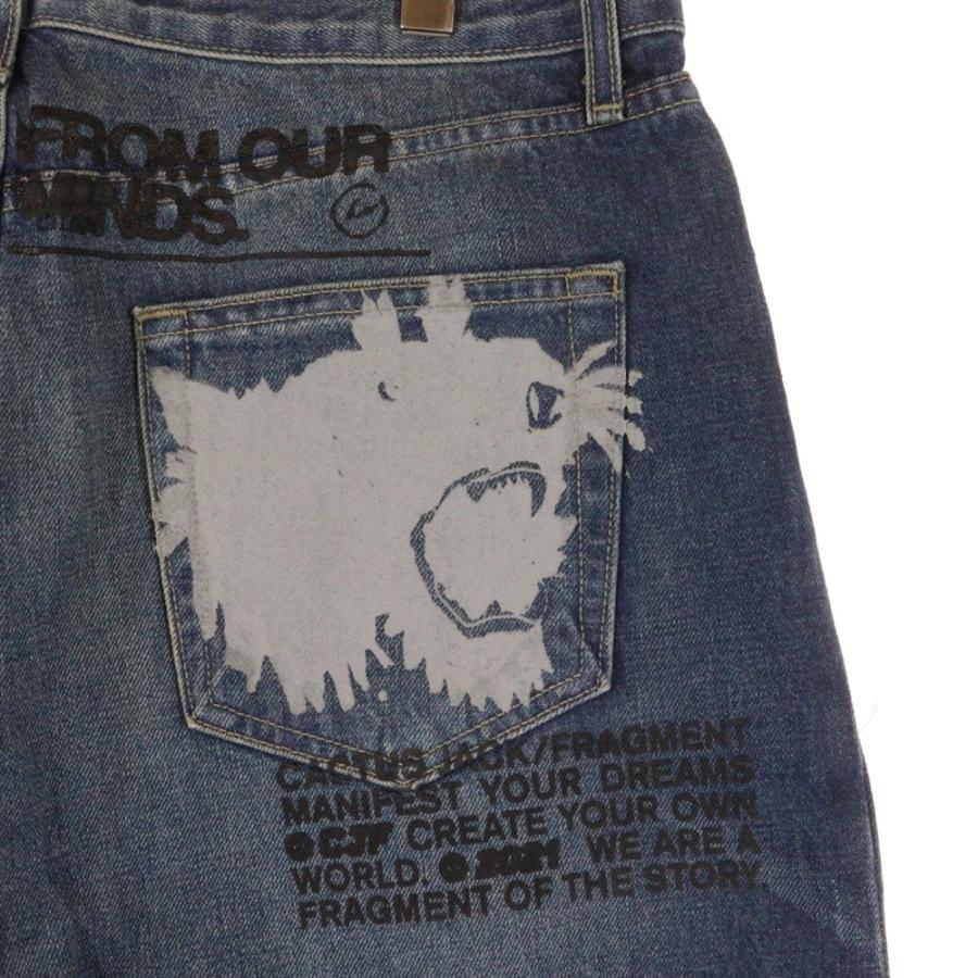 Cactus Jack カクタスジャック ×FRAGMENT DESIGN DENIM PANT